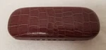 Sax Faux Leather Hard Glasses Case Only ITEM#281. Fixed Price $5.00.