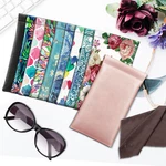 Eyeglasses Pouch With Cleaning Cloth Case Anti-scratch Sunglasses Bag. Fixed Price $6.99.