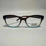 Kate Spade Amilia 50MM Reading Glasses Brown Blue Fade +1.0. Fixed Price $40.50.