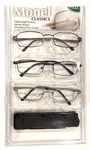 Design Optics 3 Monel Classics Readers Reading Glasses +125. Fixed Price $10.00.