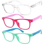 Blue Light Glasses For Kids Anti Eyestrain Uv Protection Computer Tv Phone. Fixed Price $16.99.