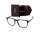 Tom Ford FT5937-B 001 Black / Clear Blue Block 52MM Eyeglasses TF5937. Fixed Price $158.45.