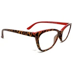 Foster Grant Women Reading Glasses : Gloss Leo Red 52 16-140 PD58 New. Fixed Price $13.49.