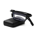 Mens Metal Frame Clear Lens Foldable Reading Glasses Folding Readers With Case. Fixed Price $12.29.