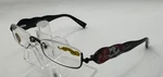 Ed Hardy Ehr 201 Eyeglasses In Color Black. Fixed Price $169.99.