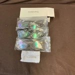 Bullabulling 3 Pack Oprah Style Spring Hinge Readers Blue Light Blo.... Fixed Price $50.00.
