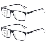 Missfive 2-PACK Mens Light Multifocus Progressive Reading Glasses Blue .... Fixed Price $33.23.