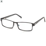 Foster Grant Men's Sawyer Multifocus Rectangle Reading Glasses Black/clear. Fixed Price $65.07.