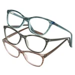 Design Optics/foster Grant Ladies Aviana Cat Eye Reading Glasses, 3-PACK +1.25. Fixed Price $13.75.