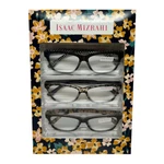 Isaac Mizrahi 3 Pack Gift Box Womens Reading Glasses Black,tortoise,yellow +2.00. Fixed Price $29.95.