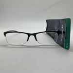 D950 Foster Grant Paulo Blk Readers +1.75 Black Half Rim Reading Glasses Paolo. Fixed Price $9.95.