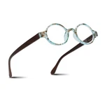 Must-have Small Retro Round Frame Reading Glasses Women Wood Tone Readers. Fixed Price $24.95.