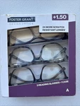 Design Optics Foster Grant Reading Glasses 3 Pack +1.50. Fixed Price $13.95.