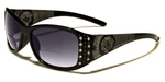 Kleo Women's Bulk Rectangle Rhinestone Bifocals (LH20026SR-RH), Black, *new*. Fixed Price $12.95.