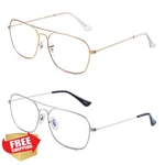 Jm Aviator Reading Glasses Women Blue Light Blocking Metal Frame Readers. Fixed Price $34.99.