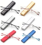 Classic Rimless Compact Reading Glasses Readers Travel Slim Design With Case. Fixed Price $10.95.