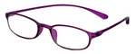 Calabria 718 Unisex Lightweight Flexie Reading Glasses Violet Purple +2.75 47 Mm. Fixed Price $23.47.