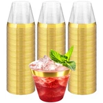 Byvivace 100COUNTS 9 Oz. Disposable Cups Old Fashioned Party Tumblers, Ounc.... Fixed Price $26.10.