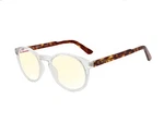 Flower Women's FLR101-971 Clear Crystal Round Eyeglasses. Fixed Price $28.88.