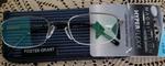 Foster Grant +2.00 Gunmetal Semi-rimless Reading Glasses CT0817 H21. Fixed Price $24.00.