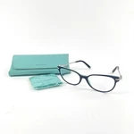 Tiffany & Co. Tf 2223-B 8055 52-16 140 Black On Blue Frames W/case. Fixed Price $89.99.