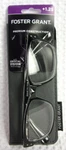 Foster Grant Crystal Vision - Tristan Black Reading Glasses+soft Case +1.25. Fixed Price $12.99.