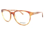 Roxy Glasses Frame Nausica Amber Brown/ Satin Gold Women's 52MM Spectacles Abrn. Fixed Price $53.59.
