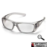 Pyramex Emerge Gray 1.5 Clear Full Magnifying Lens Reader Safety Glasses Z87+. Fixed Price $12.25.