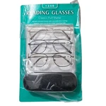 Icon Classic Full Metal Men's Reading Glasses +2.50 3-PACK. Fixed Price $15.99.