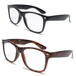 2 Pairs Deluxe Reading Glasses - Comfortable Stylish Simple Readers Magnifica.... Fixed Price $19.46.