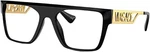 Versace 3326U GB1 Black/gold Plastic Rectangle Eyeglasses 55MM. Fixed Price $125.99.