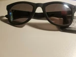Foster Grant Mens Rounded Rectangular Black Sunglasses Mirrored Lens DG1017. Fixed Price $11.97.