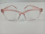 Betsey Johnson Glasses Frames Only Pink VMP2031 Translucent Cateye. Fixed Price $12.00.