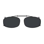 Eyekepper Metal Frame Rim Polarized Lens Clip Sunglasses 2 One Size, Grey. Fixed Price $24.18.