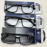 "3 Pair" Foster Grant TI200 Blk Tech +1.25 Reading Readers Glasses. Fixed Price $24.95.