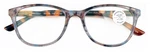 Women Marble Print Clear Progressive Reading Glasses - Zero Power On Top Reader. Fixed Price $15.95.