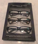 Jeffrey Banks Eyewear +1.50 Premium Reading Glasses 3 Pair - New. Fixed Price $8.99.