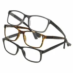 Design Optics By F.g Men's Full Frame Classic Reading Glasses 3PK +1.25 - Brody. Fixed Price $13.75.