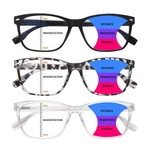 Clasaga Progressive Multifocus Reading Glasses For Women, 140MM, 3 Mix Color. Fixed Price $10.88.
