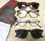 Lot 4 Pairs Unisex Glasses Strengths +2.00 Readers.com, Max Studio, Gamma. Fixed Price $15.99.
