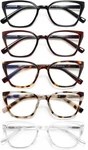 Eyeurl Cat Reading Glasses For Women - Pack Blue Light Blocking +0.50. Fixed Price $10.80.