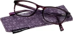 Foster Grant/ Magnivision Elana Purple Reading Glasses Pack!! +2.00, +1.75. Fixed Price $14.99.
