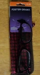 Nwt Foster Grant Monica Reading Glasses Magenta W/ Case +2.50. Fixed Price $14.99.