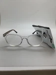 Foster Grant EZ2C 24 610 Cry Brn Clear Readers Glasses - Nwt!! Free Shipping. Fixed Price $18.09.