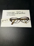 Luxe Women's Eyeglasses Swarovski Crystals Wlo 336 200 Brown Frame 52 16 135. Fixed Price $44.97.
