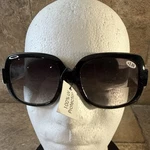 Jm New York Women Sunglasses Readers +3.00 Spring Hinges Black Nwt 100% Uv. Fixed Price $17.99.