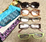 Lot Of Pairs Women's Reader Eyeglasses +2.50 Strength Foster Grant, Rocco, Etc. Fixed Price $14.99.