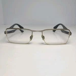 Ray-ban Eyeglasses RB6331 2620 Gunmetal/black Half Rim Frame Only 52-19-140. Fixed Price $24.87.