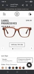 Look Optic Laurel Progressive Reader Shiny Cinnamon, +1.00. Fixed Price $65.00.