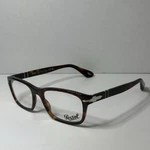 Persol 3012-V 24 Havana Mens Rectangle Full Rim Eyeglasses 54-18-145 Italy. Fixed Price $159.99.